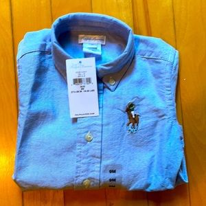 Ralph Lauren classic button up BRAND NEW 9 months